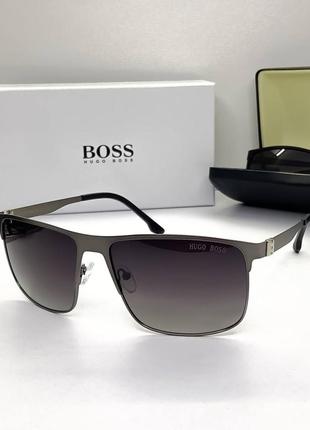 Чоловічі сонцезахисні окуляри h.boss (5009) grey