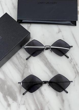 Солнцезащитные очки saint lourant  lux черна оправа