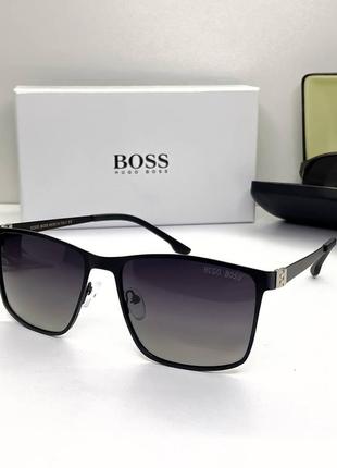 Чоловічі сонцезахисні окуляри h.boss (6009) black