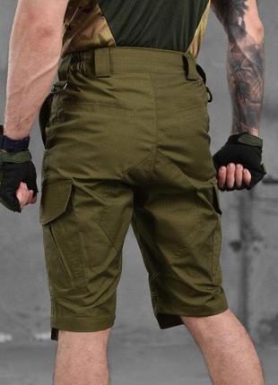 Тактические шорты мужские армейские, военные шорты kalista удлиненные олива