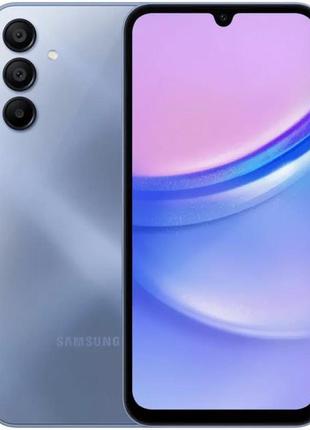 Смартфон samsung galaxy a15 a155f 8/256gb blue (sm-a155fzbieuc) ua (код товару:35167)