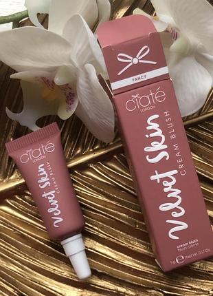 Кремові оксамитові румʼяна ciate london fancy