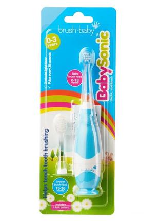Електрична зубна щітка babysonic (від 0 до 3 років) - blue, (brush-baby)