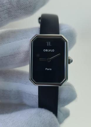 Жіночий годинник oblvlo paris black sapphire нові