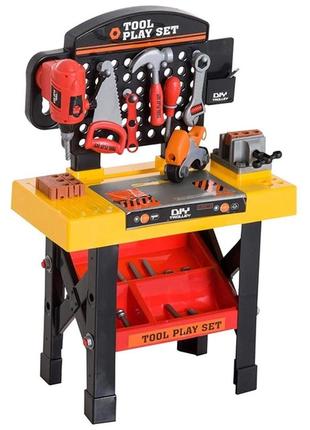 Дитячий набір інструментів 0447 limotoy "моя майстерня" 35 предметів