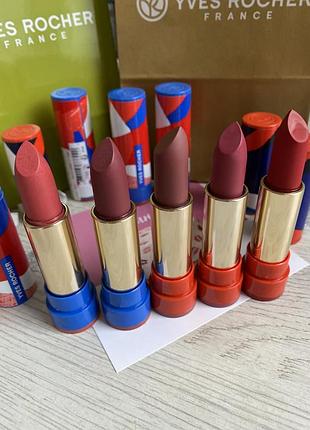 Помада чайна роза тон 02 ів роше grand rouge