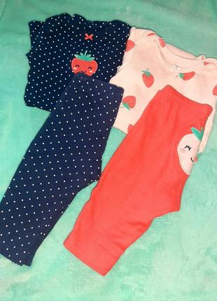 Carter's набор 6 мес