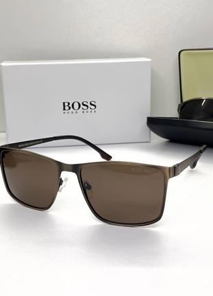 Мужские солнцезащитные очки h.boss (6009) brown
