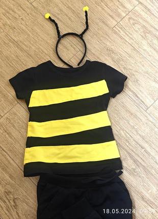 Футболка бджілка джмелик обруч костюм