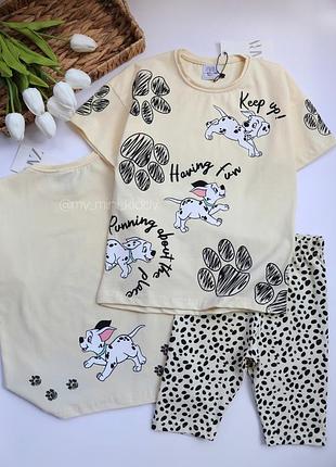 Летний костюм для девочки