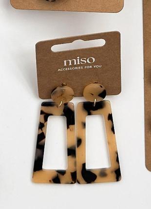Стильные женские серьги леопардового цвета (серьги женские, серьги леопардовые)