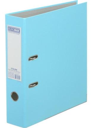 Папка-реєстратор buromax etalon a4 75 мм блакитний (bm.3015-14c)