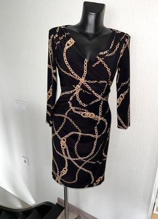 Стильное коктейльное платье от ralph lauren