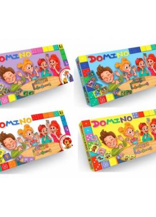 Игра настольная «детское домино» "domino" new, danko toys