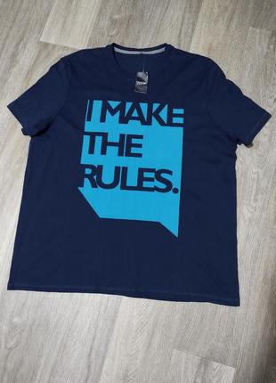 Мужская футболка / george / поло / синяя футболка с принтом / мужская одежда / чоловіча футболка / одяг