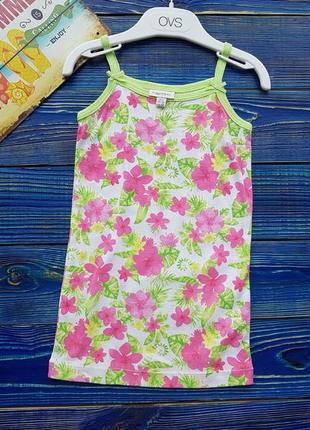 Летняя майка для девочки на 3 года ovs итальялия
