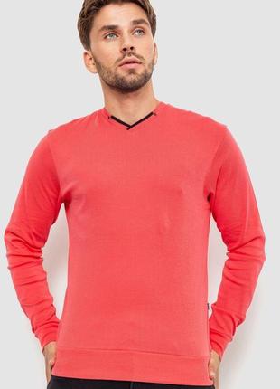 Пуловер чоловічий, колір кораловий, 235r22296