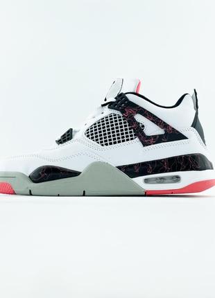 Мужские кроссовки nike air jordan 4 retro fight nostalgia 41-42-43-44-45