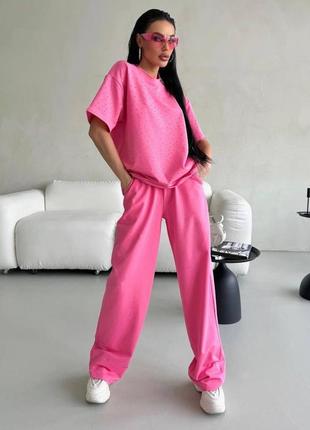 Женский базовый летний костюм pur-021