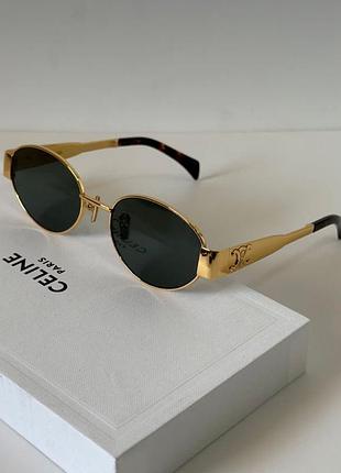 Окуляри celine triomphe metal gold