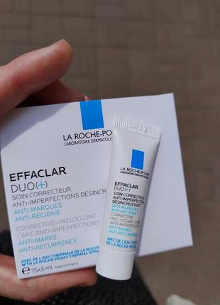 Effaclar duo+ крем від висипань la roche -posay