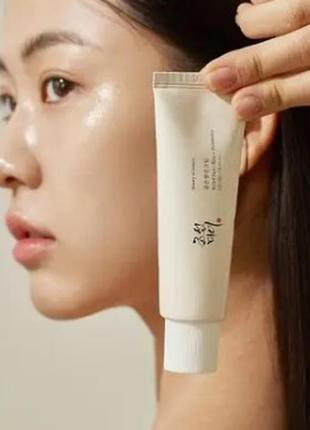 Сонцезахисний крем beauty of joseon relief sun rice probiotics spf50+/pa++++ 10 мл