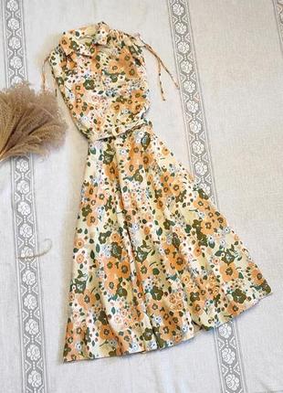 Шикарна сукня в квітковий принт
