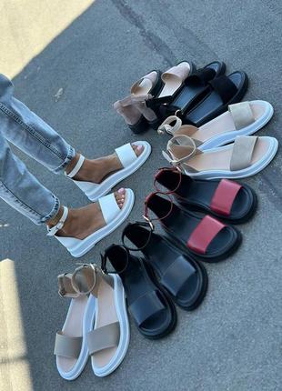 Натуральная кожа замша все размеры сандалии