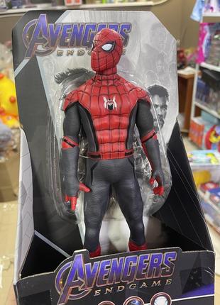 Человек паук игрушка большой спайдермен 28 см, супергерои марвел marvel герои фигурка мстители