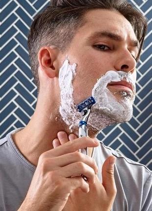 Змінні картриджі для гоління (леза касети) чоловічі gillette mach3 касети 6 шт9 фото