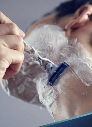 Змінні картриджі для гоління (леза касети) чоловічі gillette mach3 касети 6 шт8 фото