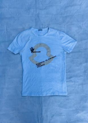 Футболка moncler t-shirt burberry