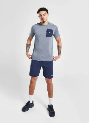 Крутая мужская футболка berghaus pocket poly