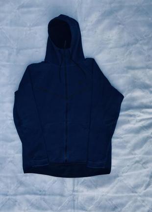 Олимпийка nike sportswear tech fleece hoodie кофта худи