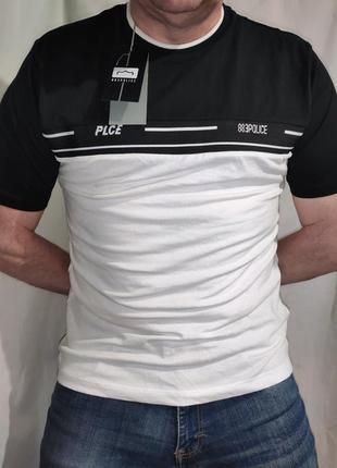 Нова стильна катон фірмова футболка бренд 883 police.л