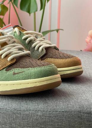 Найк джордан ретро кеди nike jordan 1 retro low og zion williamson voodoo7 фото