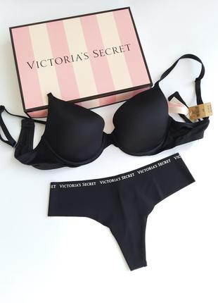 Комплект білизни пушап victoria's secret вікторія сікрет оригінал
