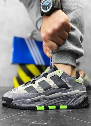 Чоловічі кросівки adidas niteball grey k6 8- +3(k6 8 - 03)
