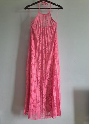 Летний легкий сарафан платье миди