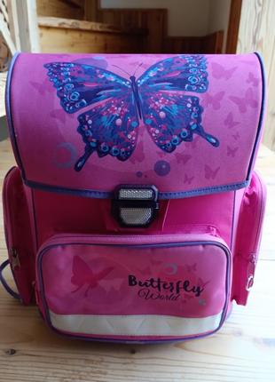 Ранець рюкзак каркасний butterfly