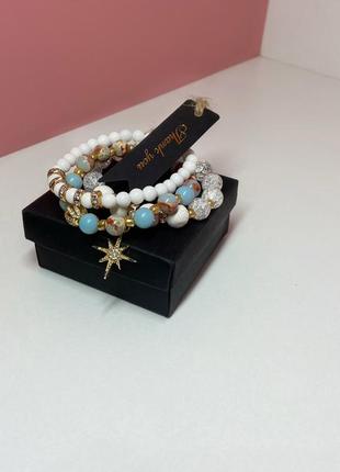 Браслети з натуральними каменями 3 в 14 фото