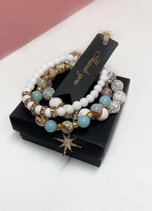 Браслети з натуральними каменями 3 в 16 фото