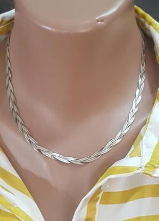Серебро 925 пробы! серебряное колье -925 проба