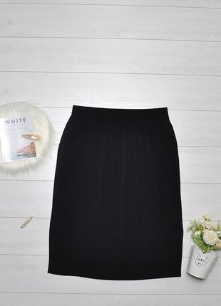 Чудова чорна юбка з розрізами m&s collection.