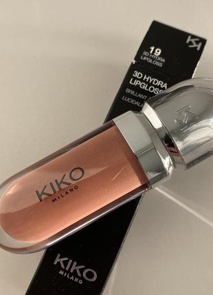 Kiko milano 3d hydra пом'якшувальний блиск для губ із 3d ефектом 19