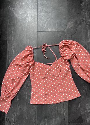 Женская шифоновая блузка
