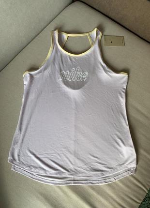 Майка nik💜 dri-fit one icon clash category: women’s sleeveless running t-shirts2 фото