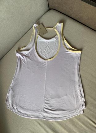 Майка nik💜 dri-fit one icon clash category: women’s sleeveless running t-shirts4 фото