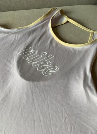 Майка nik💜 dri-fit one icon clash category: women’s sleeveless running t-shirts3 фото