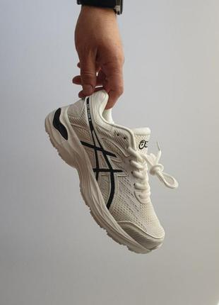 👟 кроссовки asics gel - flux 4 •white black• / наложка bs👟